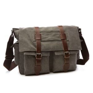 bolso mensajero hombre lona