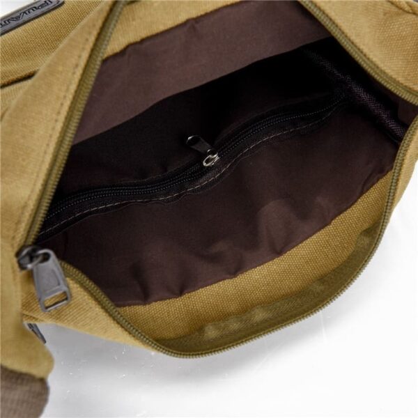 Bolsa Crossbody de Lona para Hombre: Redefiniendo Comodidad y Estilo - Image 8