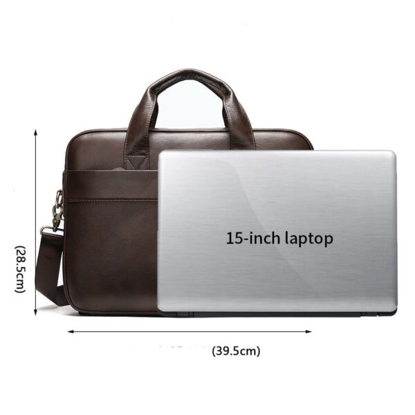 Maletín Portafolios Ejecutivos para Hombre Laptop de 15.6 Pulgadas - Distinción y Funcionalidad - Image 10