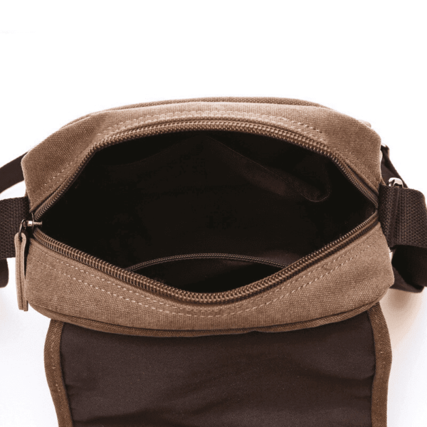 Bolsa Mensajero de Lona para Hombre - Confort y Estilo - Image 10