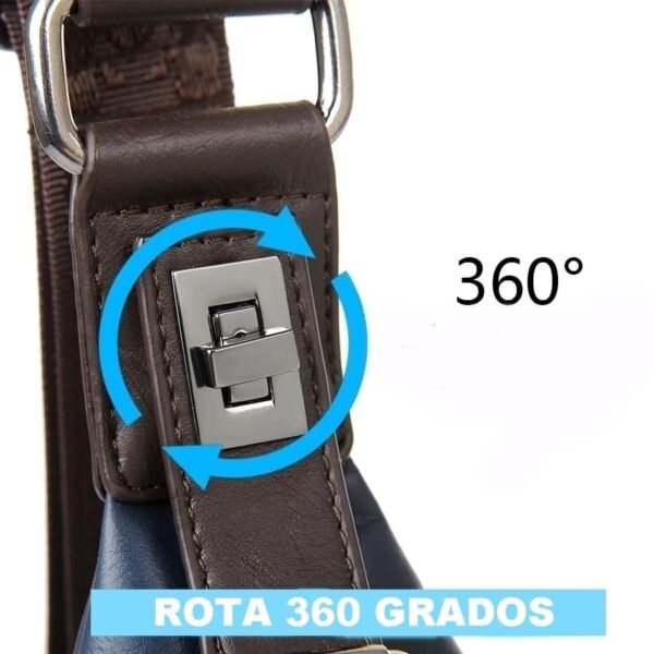Bolso de Pecho Bandolera para Hombre + Cartera + Estuche - Image 6