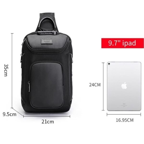 mochila de pecho para hombre