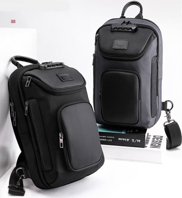 Mochila de Pecho para Hombre Antirrobo - Image 3