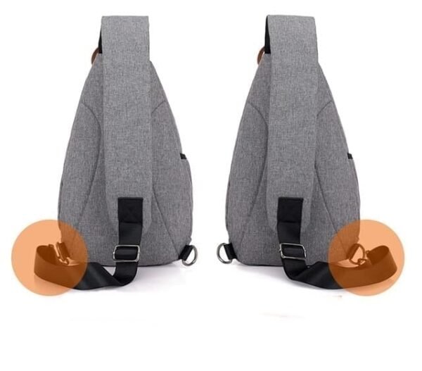 Bolsa de Pecho para Hombre con Puerto para Auriculares - Image 9