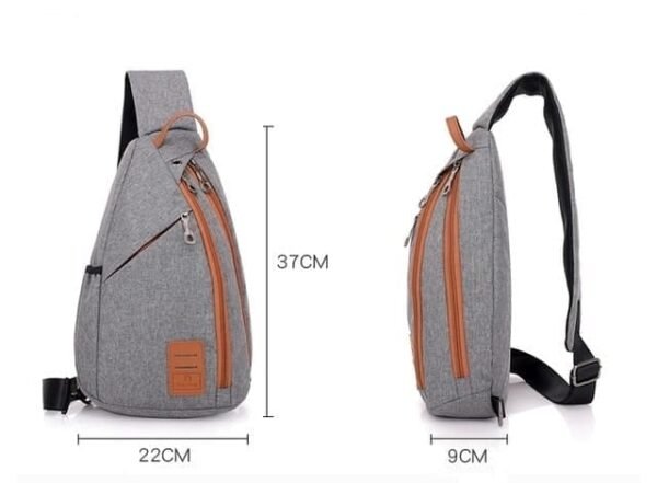 Bolsa de Pecho para Hombre con Puerto para Auriculares - Image 8