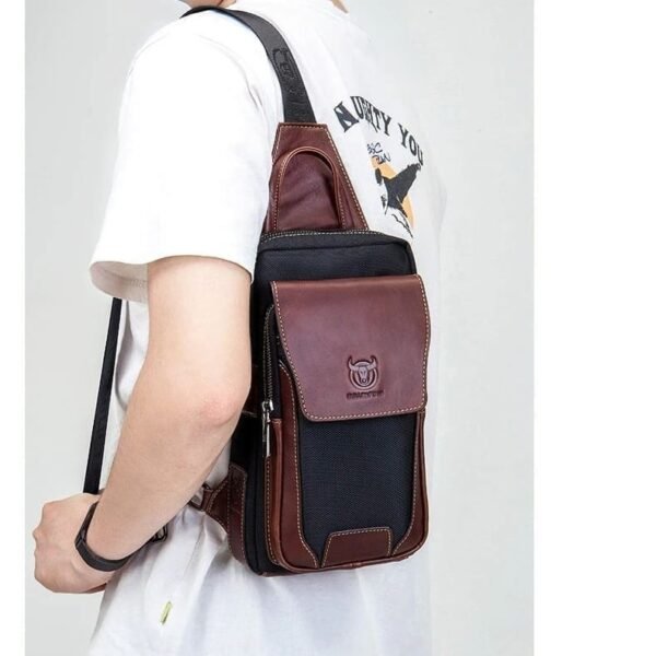 Bolso Cruzado Pechera para Hombre - Image 2