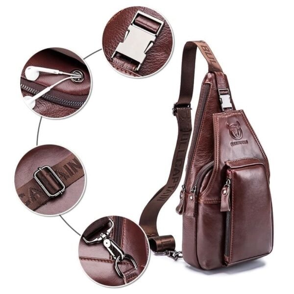 mochila para hombre cruzada
