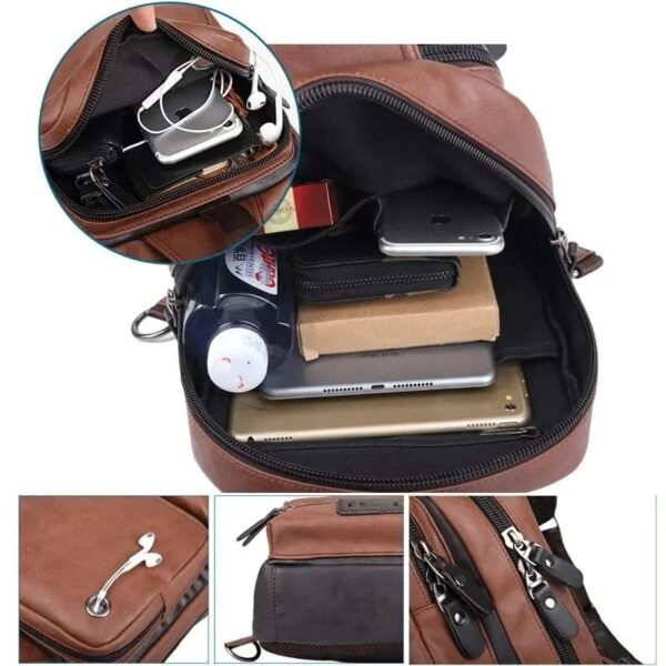 Mochila de Pecho Cruzada Para Hombre - Image 3