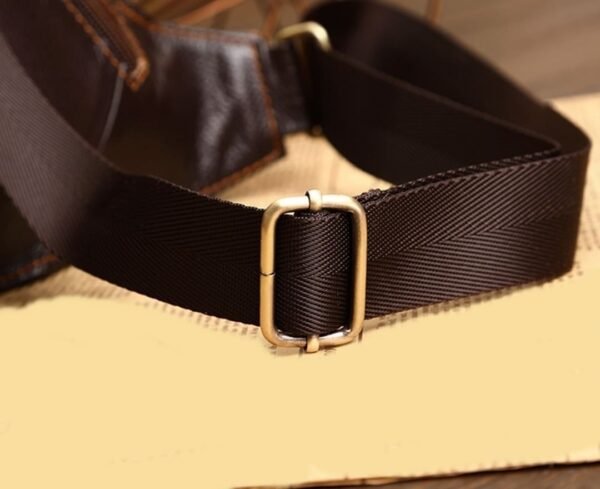 Bolso Bandolera para Hombre Crossbody Cuero - Image 6