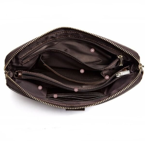 Clutch Hombre Porta Celular de Piel – Elegancia y Funcionalidad en Cada Detalle - Image 4