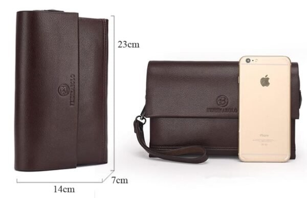 Clutch Hombre Porta Celular Cartera de Mano - Image 7