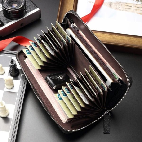 cartera de mano para hombre