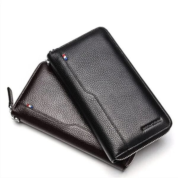 cartera de mano para hombre