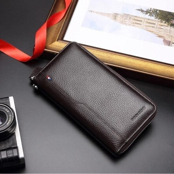 Cartera de Mano para Hombre Porta Celular París - Image 8
