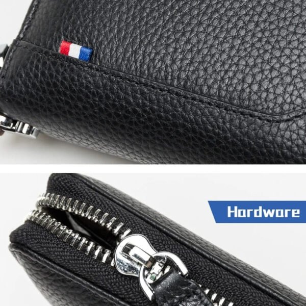 Cartera de Mano para Hombre Porta Celular París - Image 3