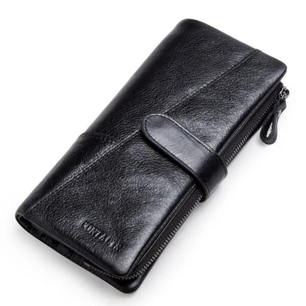 Cartera Larga de Piel Premium para Hombre con Tarjetero - Distinción y Practicidad Garantizadas - Image 6