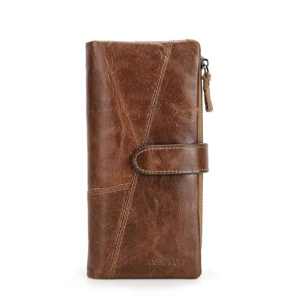 Cartera Larga de Piel