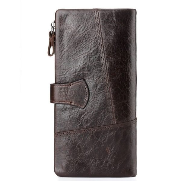 Cartera Larga de Piel Premium para Hombre con Tarjetero - Distinción y Practicidad Garantizadas - Image 4