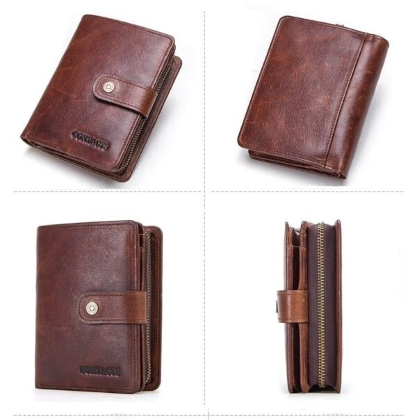 Cartera con Tarjetero Hombre y Monedero - Protección Eficaz y Diseño Distinto - Image 4