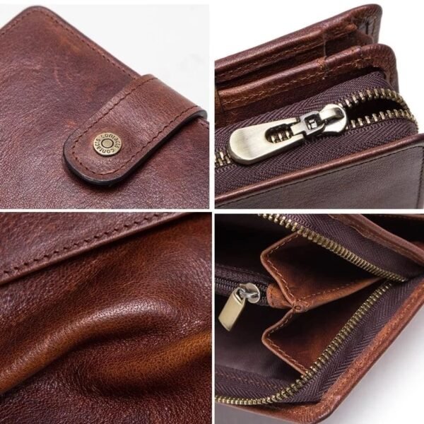 Cartera con Tarjetero Hombre y Monedero - Protección Eficaz y Diseño Distinto - Image 12