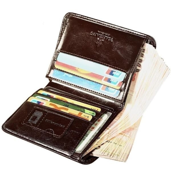 Cartera con Protección RFID Trifold para Hombre - Seguridad Excepcional en un Diseño Compacto - Image 2