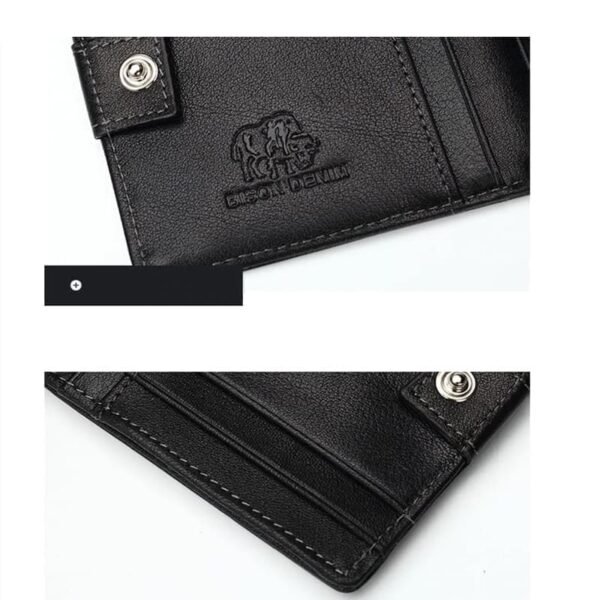 Cartera de Piel Hombre con Protección RFID y Tarjetera - Elegancia y Seguridad - Image 7