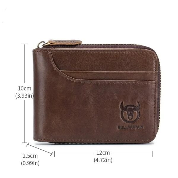 Cartera con Cierre Cremallera Para Hombre - Image 3