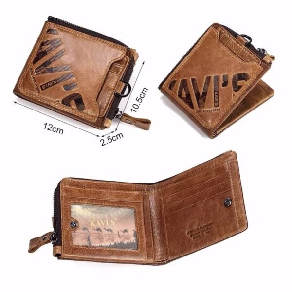 cartera hombre con monedero