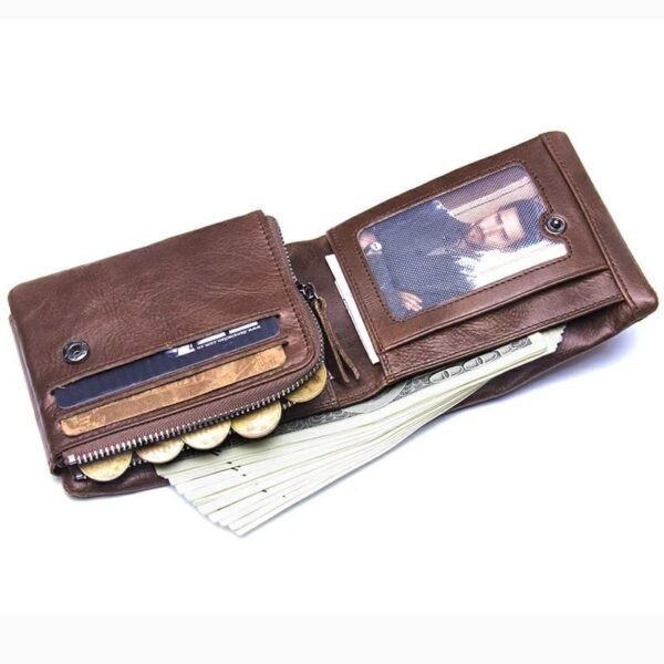 Cartera de Piel para Hombre Fuerte - Image 6